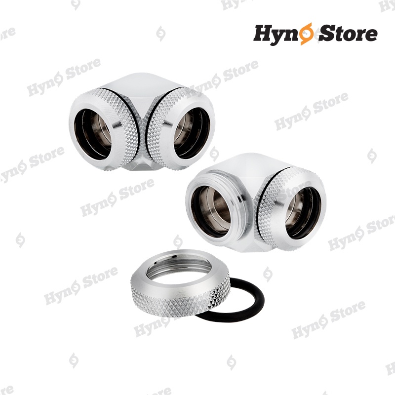 Fit 90 double com cao cấp Corsair Hydro X Series XF Hardline 90 OD14 Tản nhiệt nước custom - Hyno Store