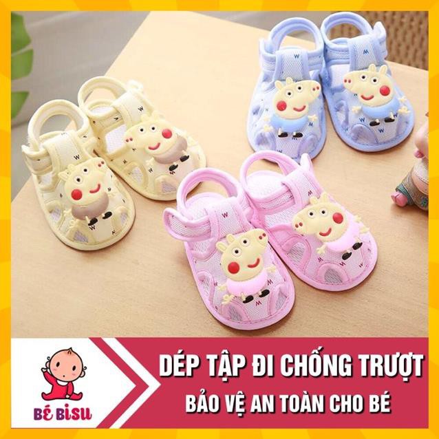 [KM] Combo 10 đôi dép tập đi, chống trơn ( sỉ)