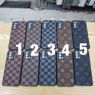 Ốp Oppo A54, A74 dẻo kiểu da in logo thời trang coa viền bảo vệ camera