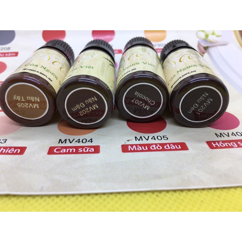 Mực phun lông mày mực Việt (lọ 10ml