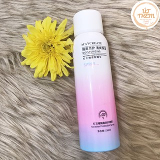 Xịt Chống Nắng Trắng Da Maycreate 150ml Spf35
