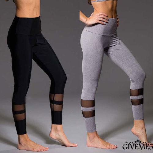 Quần Legging Thể Thao Lưng Cao Thời Trang Cho Nữ