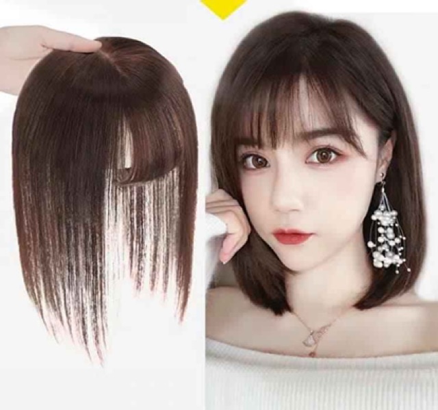 [Mã FAMARAL1 giảm 10K đơn 50K]Tóc giả che hói che bạc ❤️FREESHIP❤️ che hói mái thưa