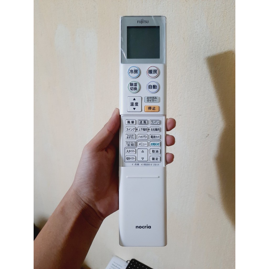 Remote Điều khiển điều hòa Fujitsu hàng nội địa, nhật bãi- Hàng mới chính hãng FUJITSU 100% Tặng kèm Pin