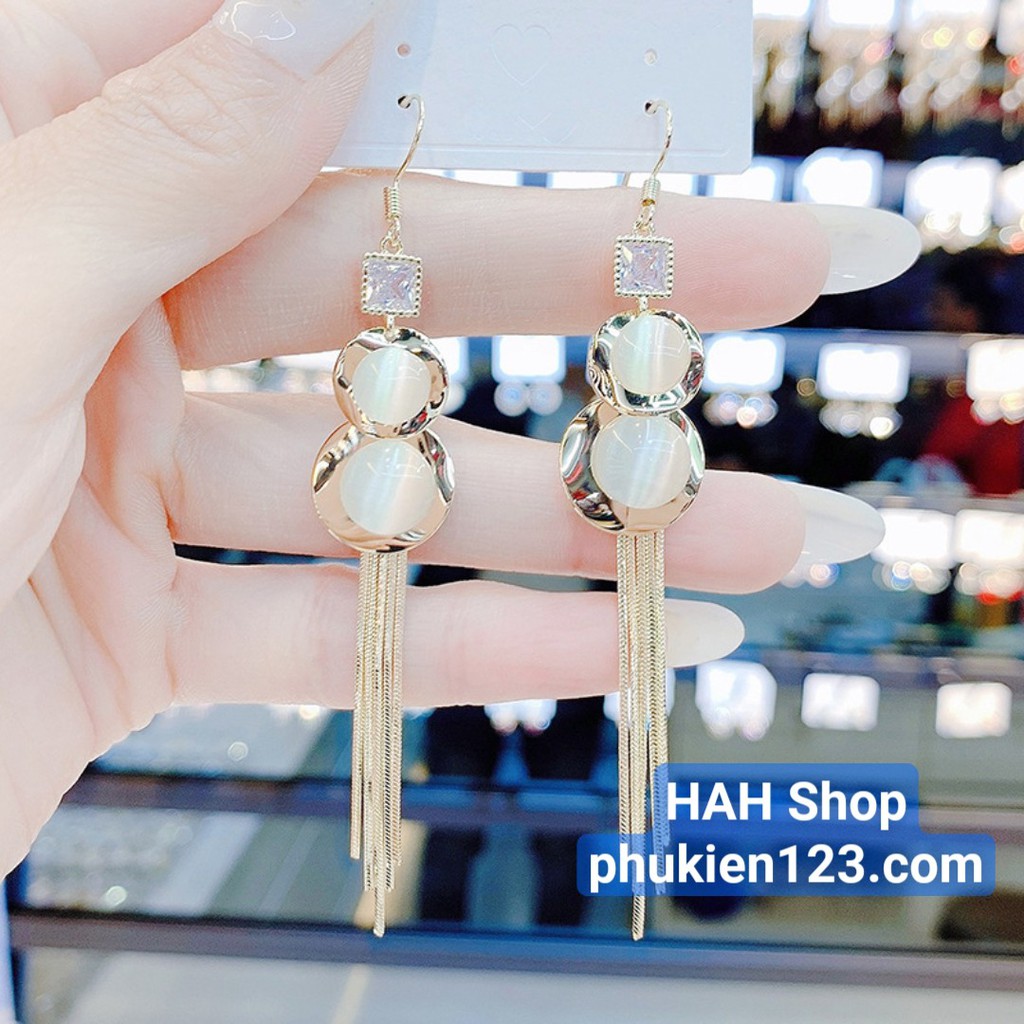 Bông tai hình Hồ Lô siêu xinh mẫu hot năm 2022 phong cách Hàn Quốc nhẹ nhàng, sang trọng