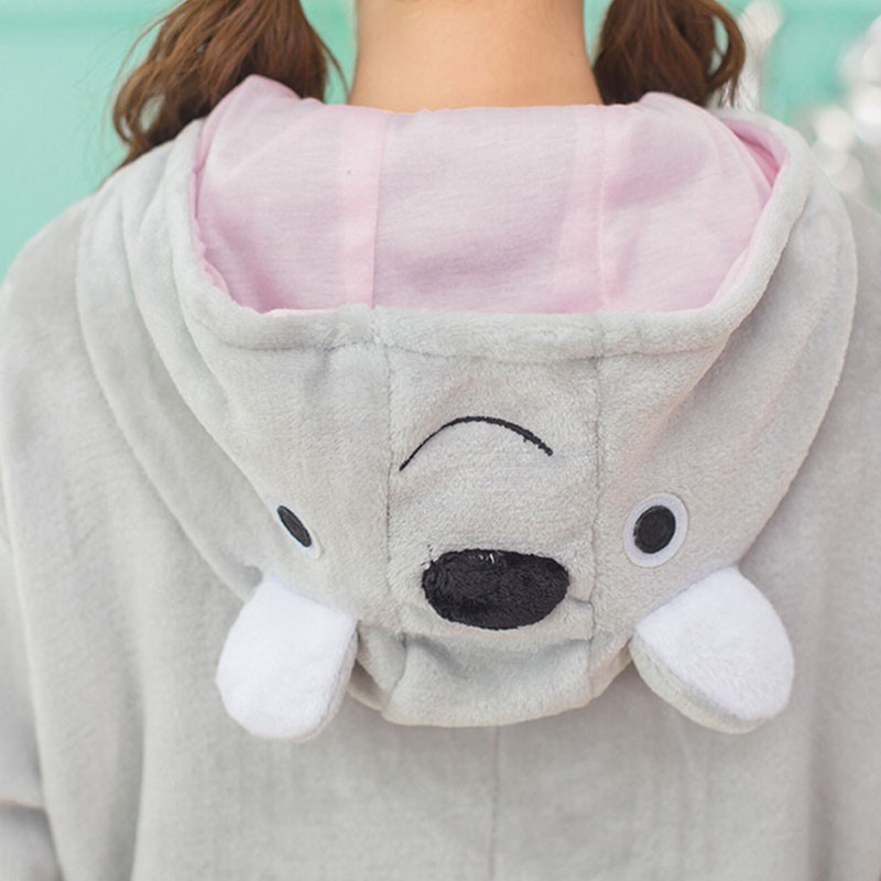 Koala Kigurumi Onesie Adult Women Man Pajama Anime Cosplay Animal Costume Party Jumpsuit Halloween Allover Onepiece | BigBuy360 - bigbuy360.vn