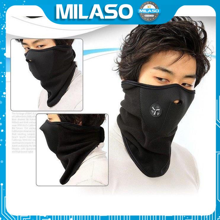 Khăn đa năng đi phượt MILASO khẩu trang đi phượt đi xe máy mặt nạ trùm mặt chống bụi chống nắng đa năng FA-001116