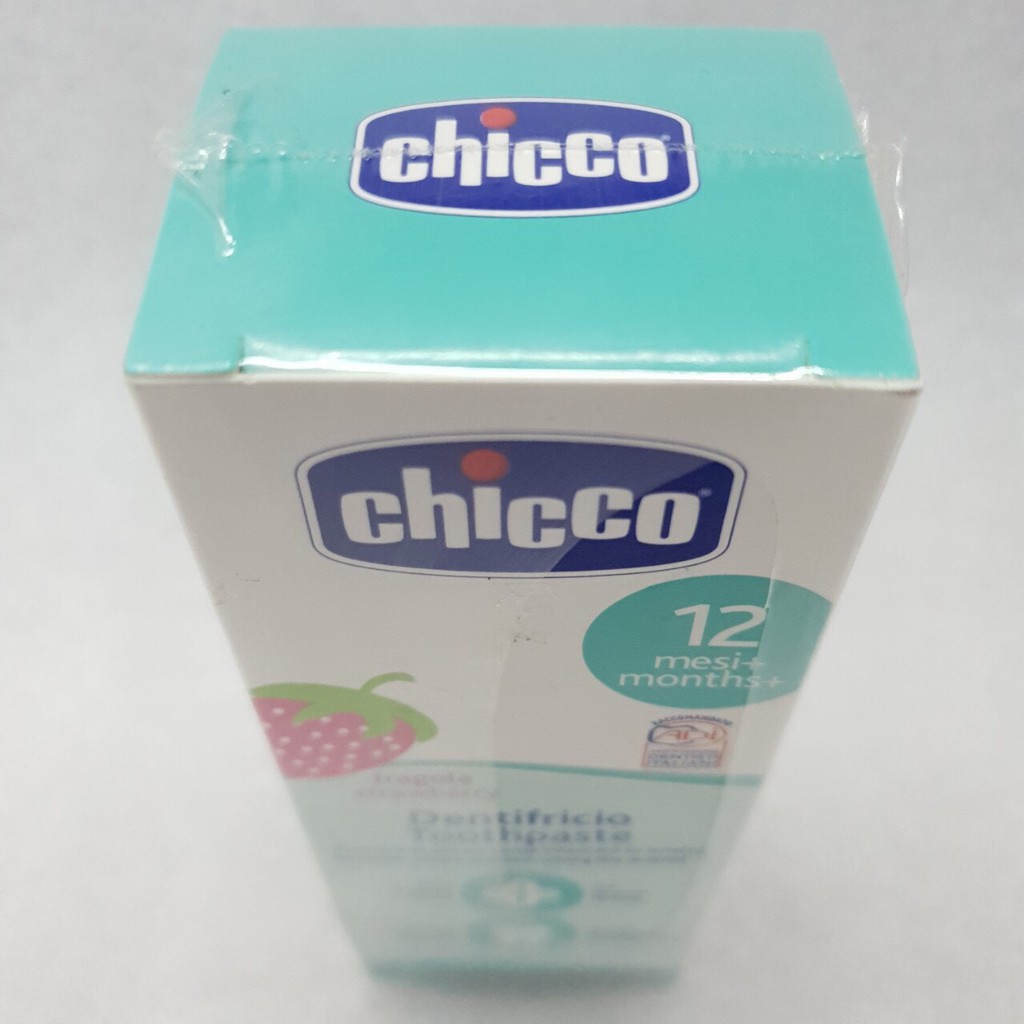 Kem đánh răng Chicco hương dâu 12M+