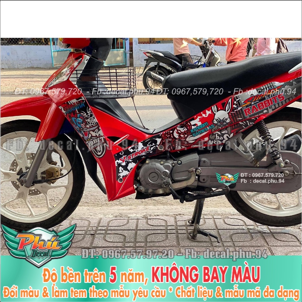 Tem Rời Sirius Rabbit đỏ  (K) -1