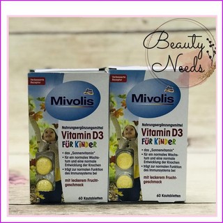 Vitamin D3 cho trẻ em, viên nhai 60 viên hàng Đức đủ bill