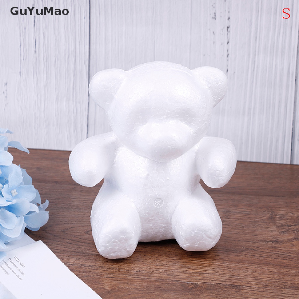 Khuôn xốp làm gấu bông hồng nhân tạo 15cm / 20cm / 33cm diy
