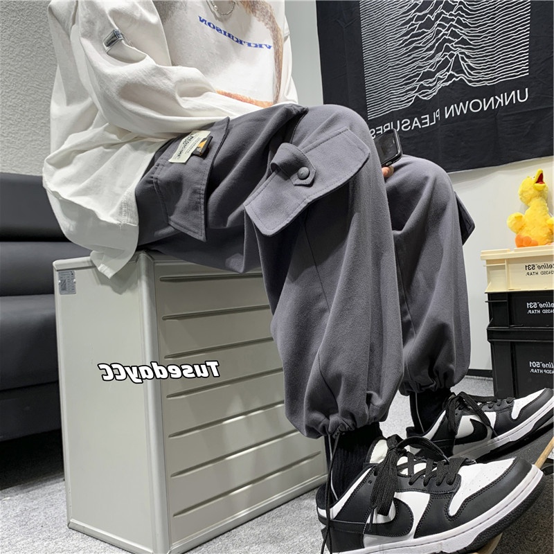 Quần Yếm Lửng Thời Trang Xuân Thu Mới Cho Nam