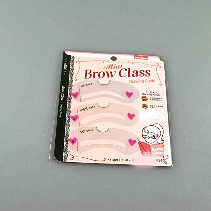 Khuôn kẻ lông mày Etude House Brow Class (Bộ 3 chiếc)