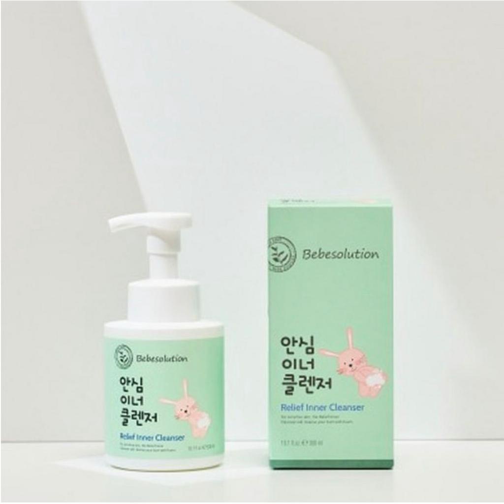 Dung dich vệ sinh thỏ Bebesolution cho bé trai bé gái