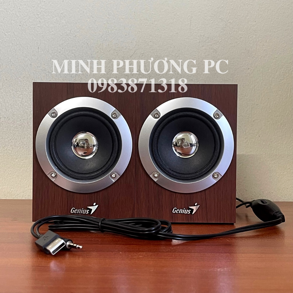 Loa Vi Tính Có Dây GENIUS HF280 - Hàng chính hãng - Bảo hành 12 tháng