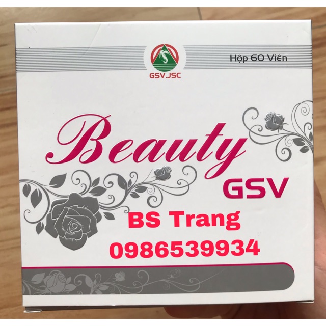 Viên uống bổ sung collagen, vitamin BEAUTY GSV hỗ trợ làm đẹp da, giảm lão hoá da | WebRaoVat - webraovat.net.vn