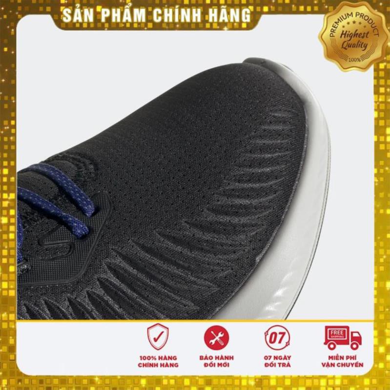 ⚡ [Chính Hãng] (100% Adidas chính hãng) Giày Adidas Alphabounce+ Run EM “Core Black/Real Gold” . 2020 new . , 2020