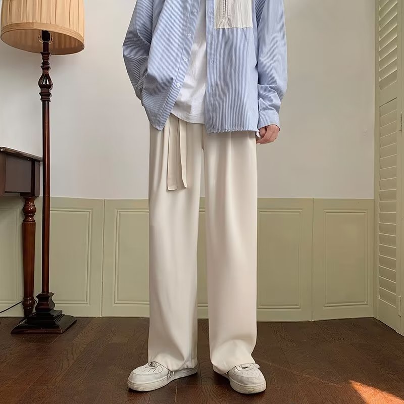 Quần ống rộng Phong Cách Hàn Quốc Thời Trang Unisex Size M-3XL