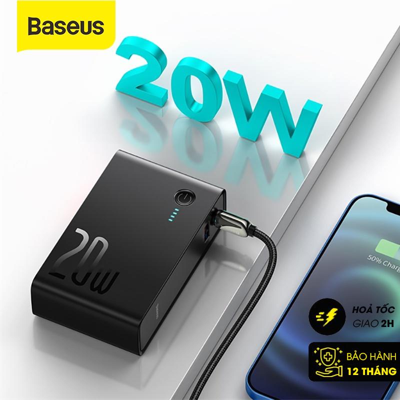 Cốc sạc nhanh kiêm pin sạc dự phòng Baseus Power Station 2 Power Bank Adaptor 10000mAh 20W PD/QC3.0