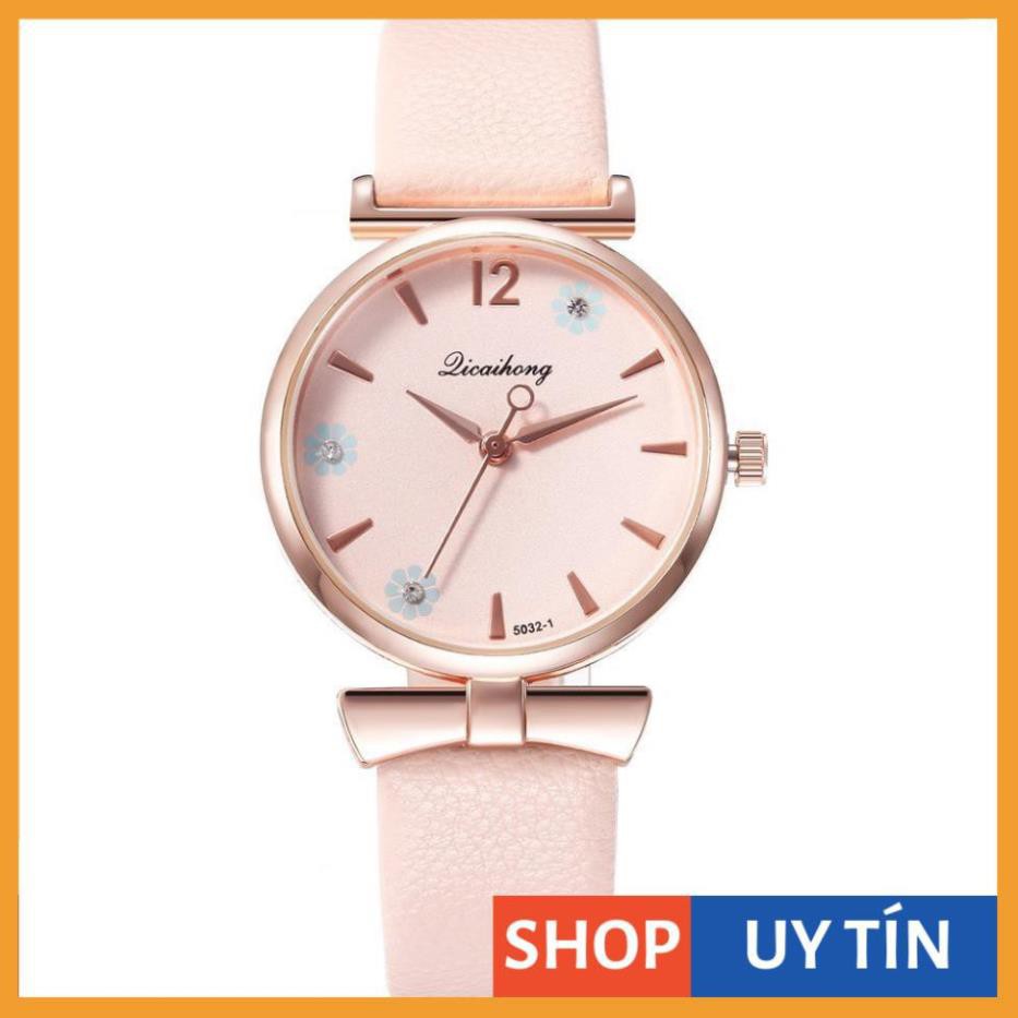 [Hàng Cao Cấp] - Đồng hồ nữ Qicaihong mặt hoa độc đáo nổi bật | BigBuy360 - bigbuy360.vn