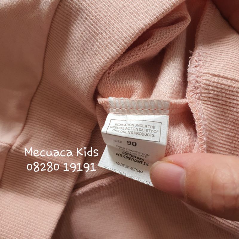 Áo nỉ da cá dài tay mềm co giãn xuất dư Hàn cho bé trai bé gái