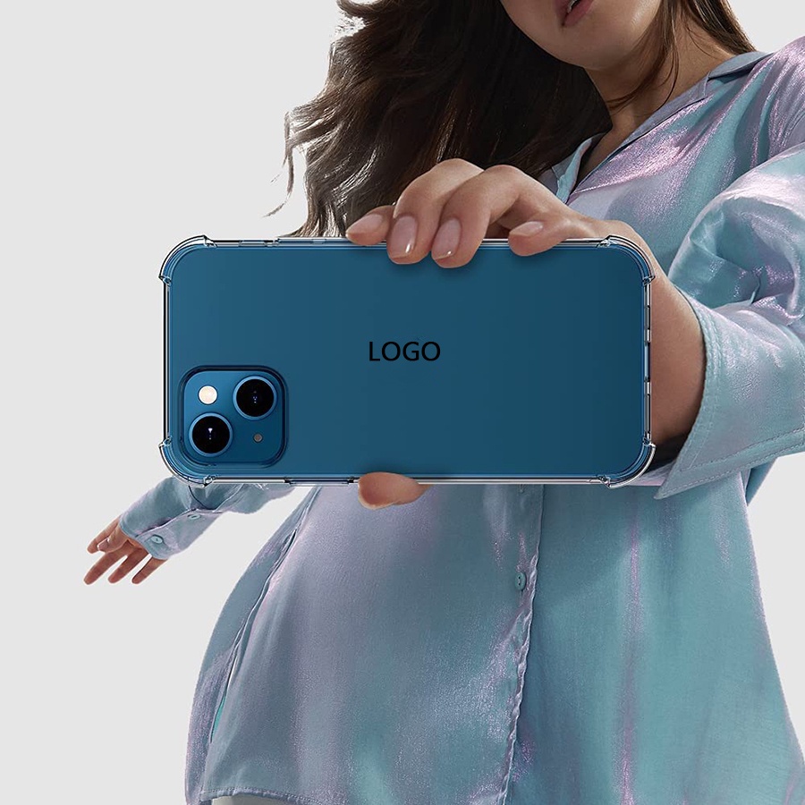 Ốp lưng mềm trong suốt chống sốc cho iPhone 11 12 13 14 Pro Max SE X XS XR 8 7 6S 6 Plus