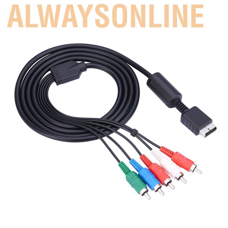 Dây cáp chuyển đổi âm thanh video AV dành cho Sony Playstation PS2 PS3