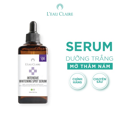 Tinh chất trắng da mờ thâm nám chuyên sâu L'eau Claire Intensive Whitening Spot Serum 100ml