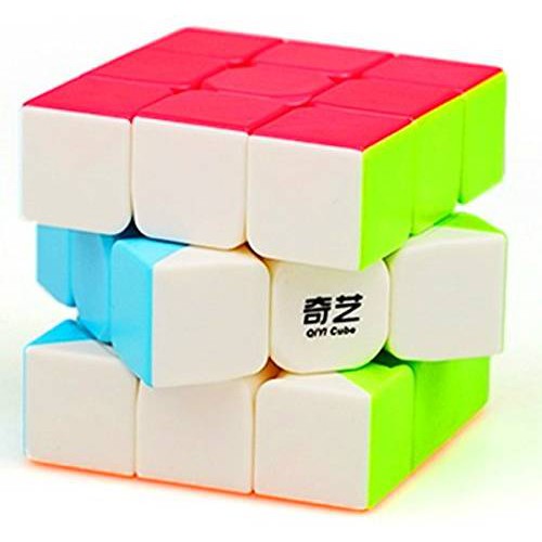 (LOẠI ĐẸP TRONG HỘP) Rubik 3x3 không viền hàng chính hàng có hướng dẫn cực trơn