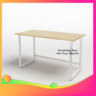 Miễn phí ship bàn rec-f chân trắng 120x60 nội thất ngọc thịnh