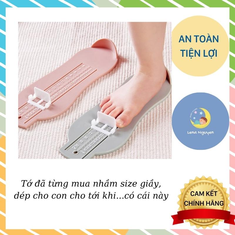 Thước đo kích thước bàn chân cho bé LENA NGUYEN 💖𝑭𝑹𝑬𝑬𝑺𝑯𝑰𝑷💖 giày dép bé trai bé gái