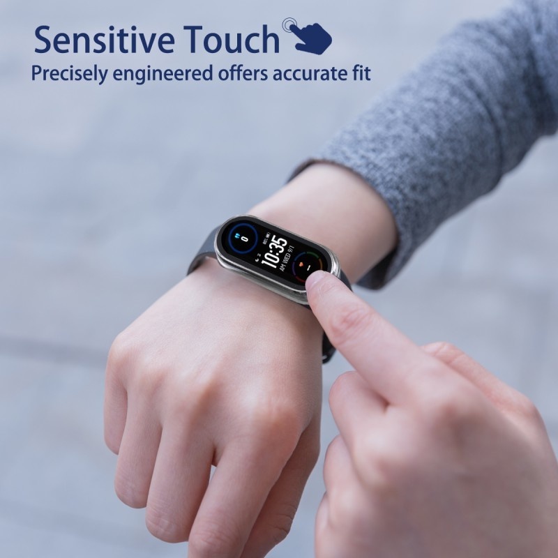 Ốp Bảo Vệ Bằng PC Cứng Chống Dấu Vân Tay Cho Xiaomi Band 6/5/4/3/NFC