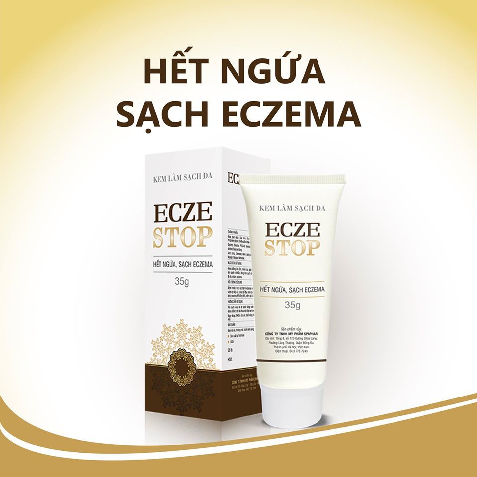 ✅ [10 TẶNG 1] Kem EczeStop – Hỗ trợ điều trị eczema, làm sạch da, sát khuẩn, ngừa viêm da chính hãng Ecze Stop