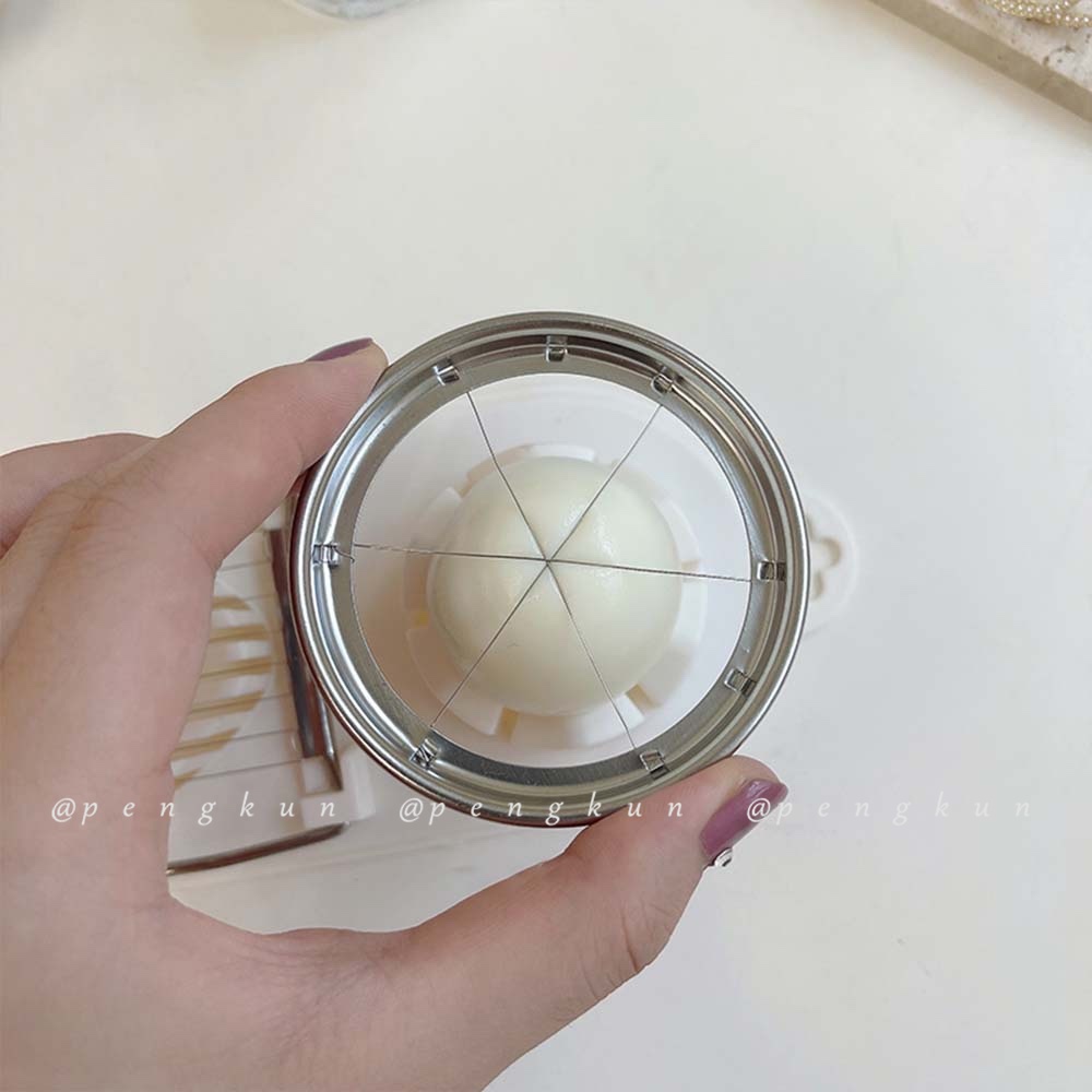 Dụng Cụ Cắt Trứng Đa Năng Bằng Thép Không Gỉ