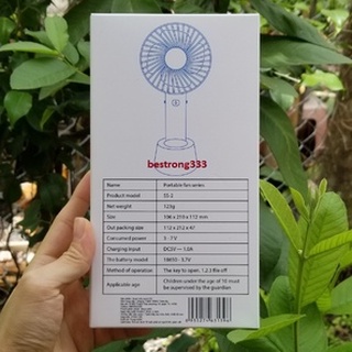 Quạt cầm tay Mini 3 cấp độ