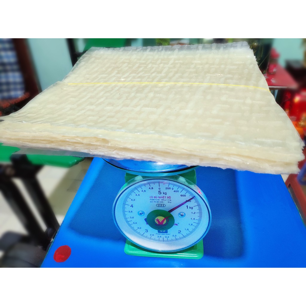 Bánh Tráng Cuốn Bình Định Vuông Nhúng Cuộn (27k / ràng 25 cái - Tráng bằng máy, dẻo dai) | BigBuy360 - bigbuy360.vn