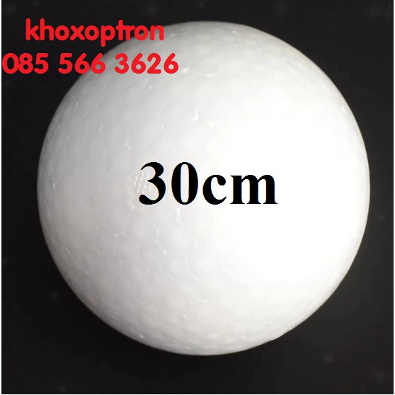 Xốp tròn trang trí 30cm