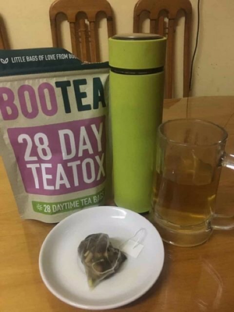 TRÀ THẢO MỘC DETOX GIẢM CÂN BOOTEA 28 NGÀY
