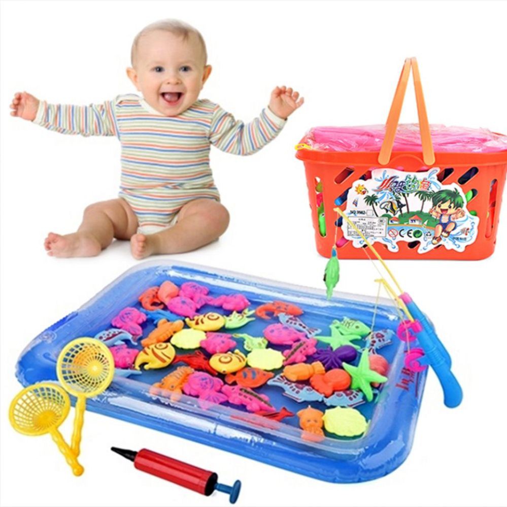 Đồ chơi câu cá cho bé dạng bể phao