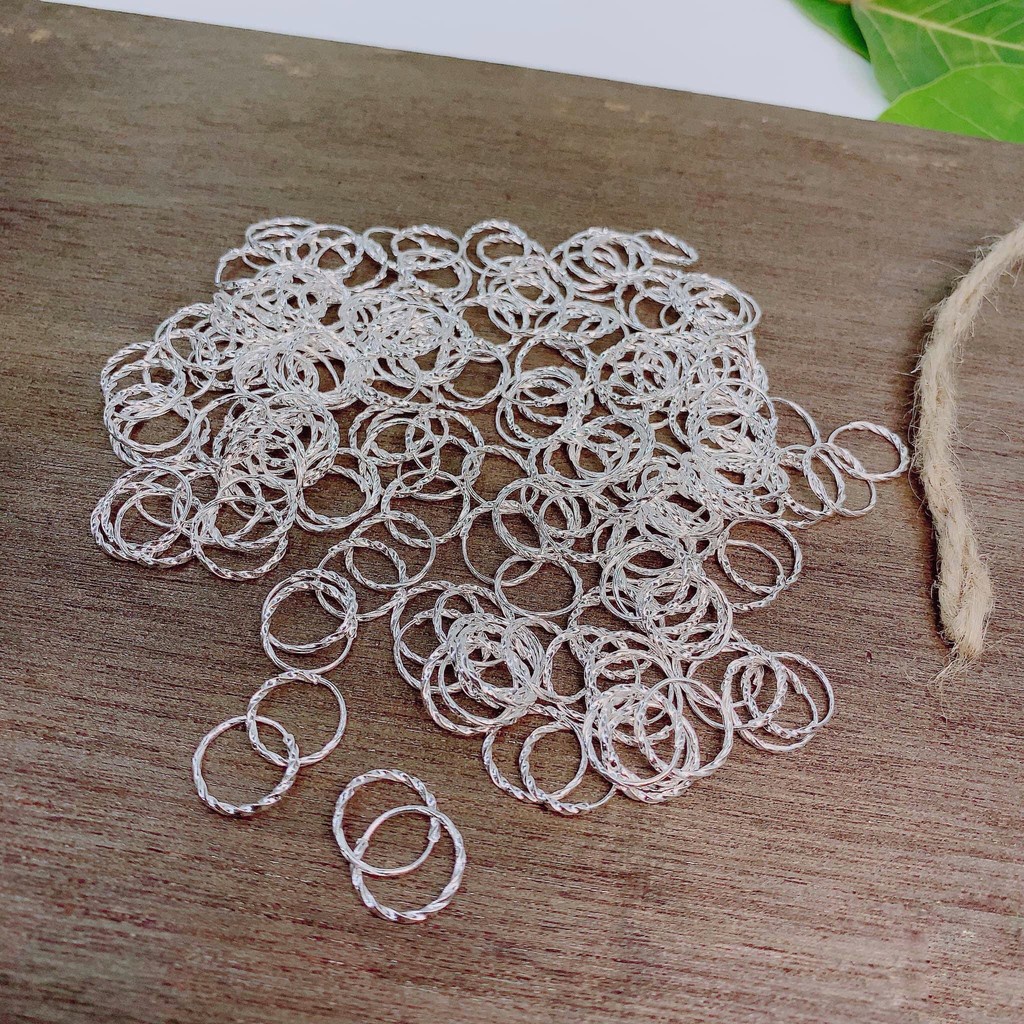 Khuyên tai nữ bạc ta nguyên chất, xinh xắn, cam kết bông tai bạc thật sáng đẹp không xỉn màu - Mã TSJB11