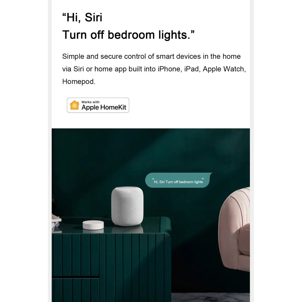 Bộ điều khiển trung tâm Xiaomi Mijia Getway 3.0 tích hợp Bluetooth và Apple Homekit phiên bản 2020 - chuẩn Zigbee 3.0