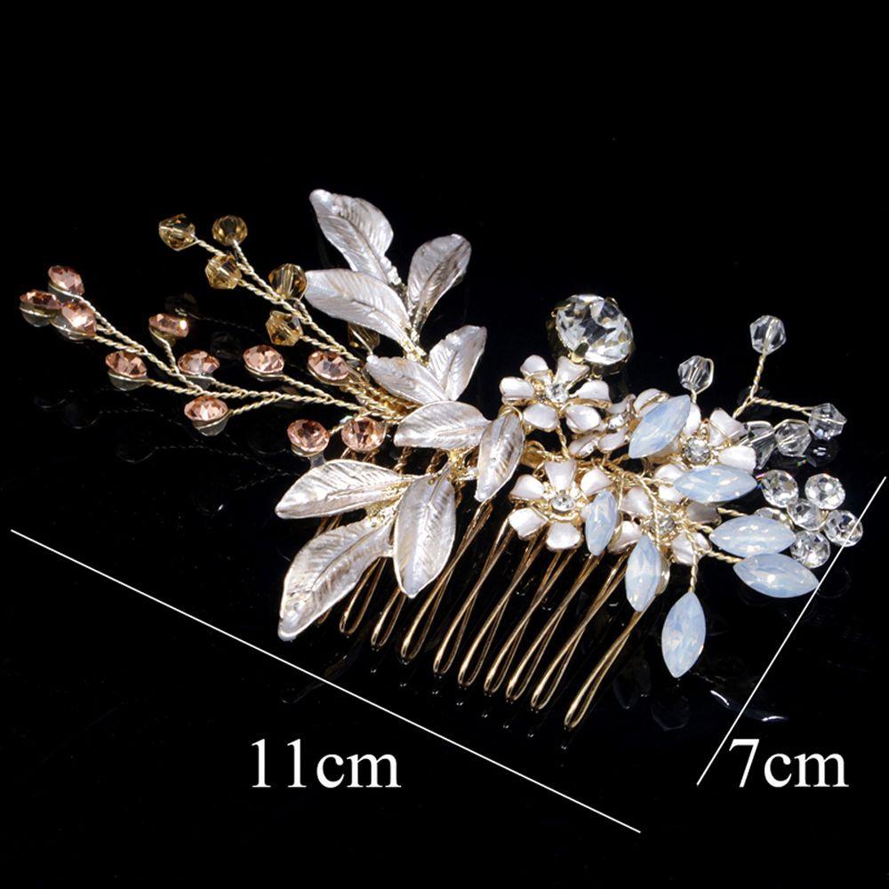 Lược Cài Tóc Hình Hoa Handmade Thời Trang Cho Nữ