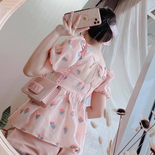 Set tiểu thư voan kèm hình thật