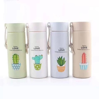 Bình giữ nhiệt dể thương hình xương rồng nhỏ gọn cao cấp