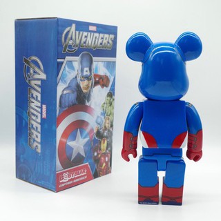 Mô hình Bearbrick Captain America Marvel 400%