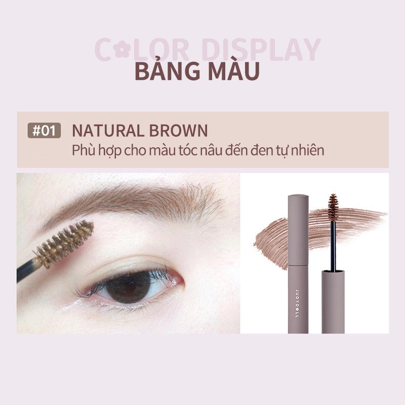 Mascara chải lông mày JUDYDOLL tự nhiên chống thấm nước và chống mưa bền màu