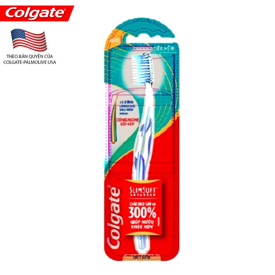 Bàn chải đánh răng Colgate Slim Soft Advanced - 8935102114053