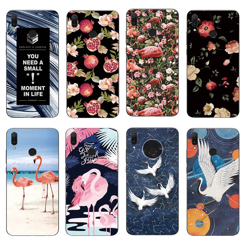 Ốp điện thoại in hình chim hạc cho Huawei Honor Play /10 Lite /Mate10 Lite / Nova 2i