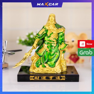 Tượng Quan Công Trang Trí Taplo Ô Tô Xe Hơi (có kèm nước hoa thơm)