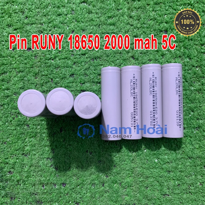 Pin 18650 - xả cao - 10a - 2600mah &amp; cell 1500mah